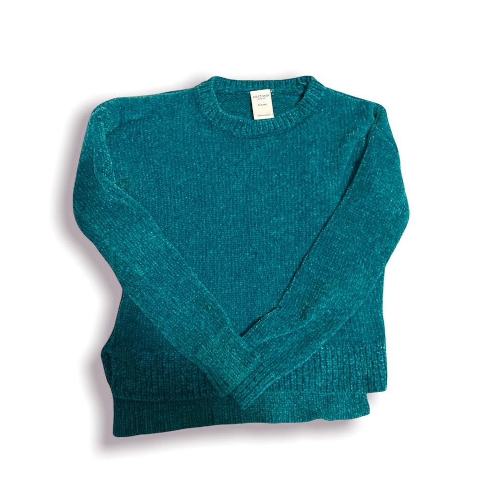 Teal Girls Sweater